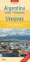 Argentina South and Uruguay Nelles Map (Nelles Maps)