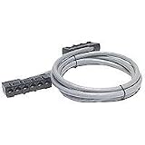 51FT Data Distribution Cabl CAT5E UTP Cmr Gray 6XRJ-45