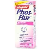 21HNKMK18BL. SL160  Colgate Phos Flur Anti Cavity Fluoride Rinse,B/G 16Oz
