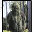 Ghillie Flage Suit Set 4-piece Green Camouflage