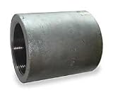 Industrial Grade 1MPF8 Coupling, 1/4 In, Galvanized Iron