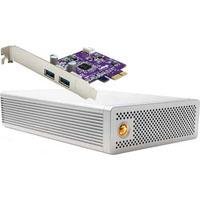 CalDigit 2TB AV Drive External Hard Drive with SuperSpeed Series PCI Express Card
