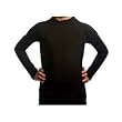 Kid's UV Rash Guard Shirt - Long Sleeved Black