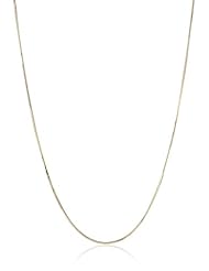 Klassics 10k Yellow Gold .60mm Solid Diamond-Cut Snake Chain Necklace, 20"