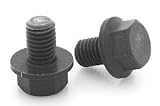 Craftech Isoplast Hex Head Flange Bolt 1/2-13, Natural Color
