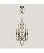 Fine Art Lamps 728140-2 Encased Gems 16 Light Large Foyer Chandelier in Silver with Neutral Smoky Quartz crystal