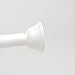 Zenna Home Rust-Resistant Adjustable Decorative Tension Shower Rod, 44