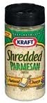Kraft Cheese, Shredded Fresh Parmesan, 7 oz