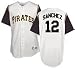Freddy Sanchez #12 Pittsburgh Pirates Home Jersey