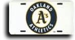 MLB License Plate - Oakland Athletics
