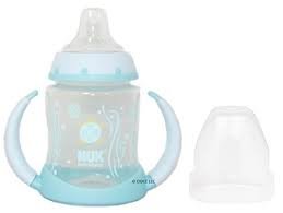 Nuk BPA Free Trendline Learner 5oz Cup Silicone Spout Whimsy 1 PK Colors Vary