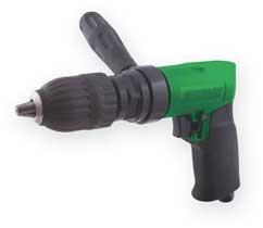 Speedaire 2YPP6 Pneumatic Drill, Keyless, 1/2 In, 450 RPM
