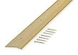 Battalion 2RRV1 Carpet Trim, Extra Wide Fluted, L96, Brass
