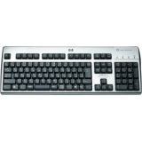 HP USB Spanish CRBN/Silver W/Smart Card Reader Keyboard