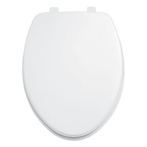 American Standard 5311.012.020 Laurel Elongated Toilet Seat with Cover, White by