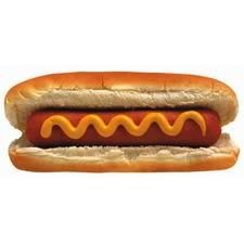 Hot Dog Die-Cut Photographic Magnet