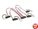 0.5M Sas + 4-PIN Power Cable