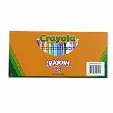 Binney & Smith Crayola(R) Standard Crayon Set, Lift-Lid Box, Assorted Colors, Box Of 24