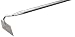 Stainless Steel Draw Hoe