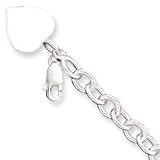 Sterling Silver Fancy Link Bracelet QG1476-7.25