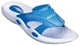 Produkt-Bild: BECO-Damen- E.V.A.- Badepantolette Blau/Weiss - Gr.37-41