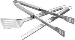 Weber 6420 3-Piece Stainless-Steel Barbecue Tool Set