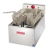 Cecilware EL120 Countertop Electric Fryer Medium Duty 15 lb