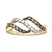 10kt. Yellow Gold, 1/2 ct. tw. Cocoa DiamondTM Fashion Ring