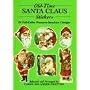 Old-Time Santa Claus Stickers: 24 Full-Color Pressure-Sensitive Designs