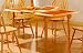 Kitchen & Housewares : Terracotta Tile And Wood Table With Butterfly Leaf