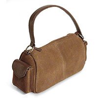 Leather handbag Cinnamon