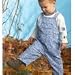 Baby : LeTop Playful Pups Overall Set Puppy - 12 thru 24 months