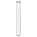 Kimble Kimax 73770-13100 Borosilicate Glass Round Bottom 8mL Plain Disposable Screw Thread Culture Tube, without Marking Spot (Case of 1000)