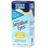 Sensitive Eyes Daily Cleaner For Soft Contact Lenses - 0.66 Fl Oz (20 Ml) by BAUSCH & LOMB.
