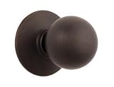 Schlage D25ORB613 Oil Rubbed Bronze D Knobs-Series Orbit Orbit Heavy Duty Exit Only Door Knob with E