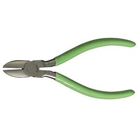 Xcelite Diagonal Cutter, Oval Head, SF, Coil Spring, 5 OAL by