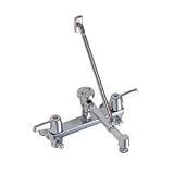 Delta Faucet Company 28T2383 Mount Service Sink Faucet with Integral Stops, Chrome