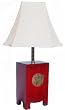 Ningbo Wedding Cabinet Table Lamp - Red