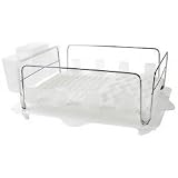 Large Capacity Dish Rack (clear) (15.13H x 9.63W x 2.25D)