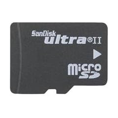 SanDisk Micro SD Ultra II 2 GB Secure Digital Speicherkarte (Retailverpackung)