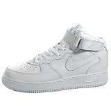 Nike - Nike Air Force 1 '07 -2007 White Shoes Sneakers (Mid Top)