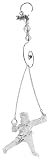 Waterford Crystal 12 Days of Christmas 10 Lords A Leaping Ornament