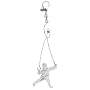 Waterford Crystal 12 Days of Christmas 10 Lords A Leaping Ornament