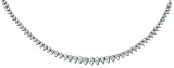 32 2 Row Graduated Diamond Tennis Necklace 13.00cttw