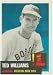 1953 Topps Archives Ted Williams Boston Red Sox Baseball Card In Display Case (1991)