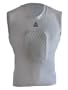 McDavid 760 HexPad Sleeveless Sternum Shirt, Adult, Grey, Adult Medium