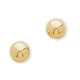 14K Yellow Gold Children's Small Stud Earrings (Pair)