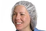 White Polypropylene Bouffant Caps Case Of 1000