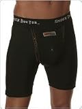 Shock Doctor Black Compression Shorts with Flex Cup