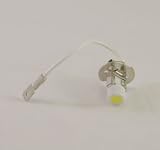 H3 Pure White 5000K LED 1 Watt Twin Pack Light Bulbs